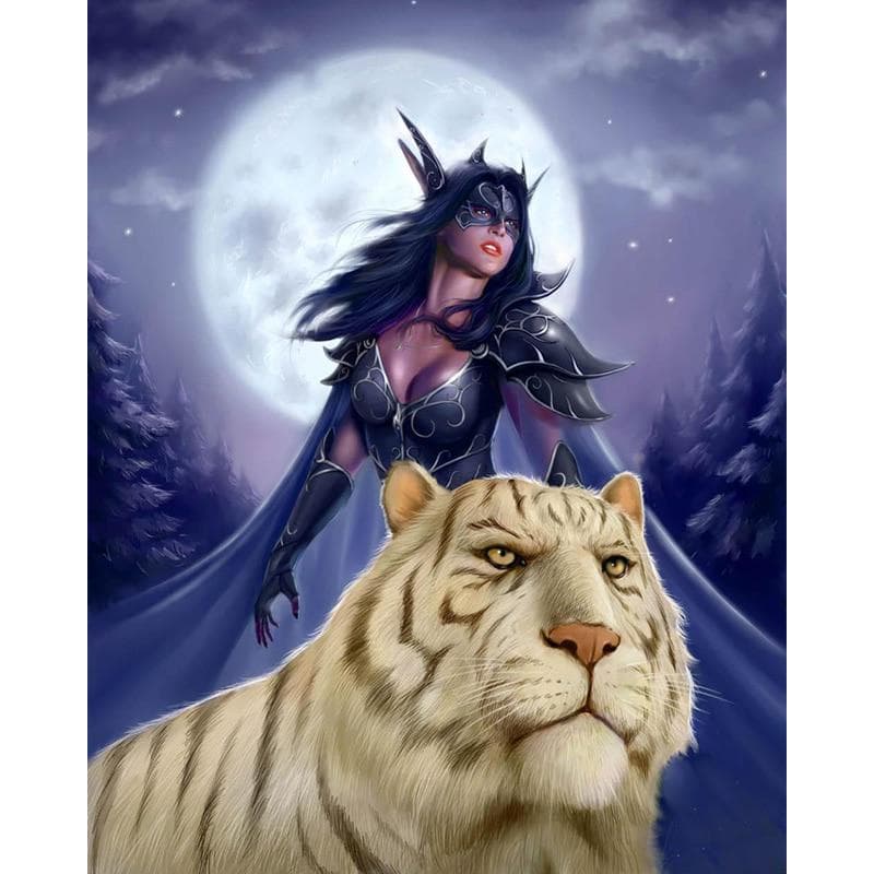 Full Drill 5D DIY Diamond Painting World of Warcraft Whisperwind Embroidery Cross Stitch 20X30CM