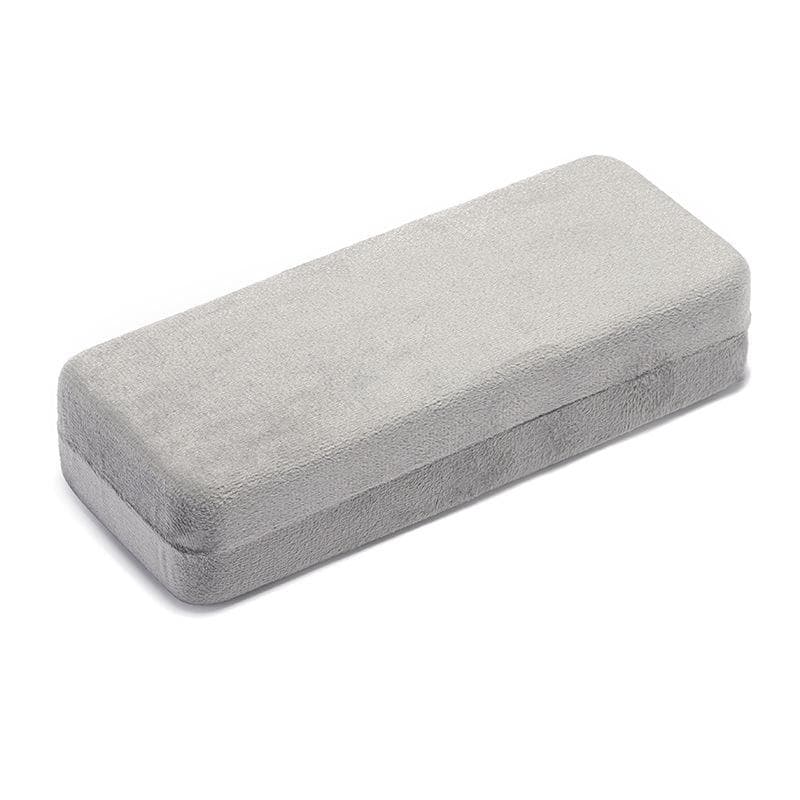 Gray Pink Solid Color Glasses Case Portable Eyewear Storage Box for Myopia Presbyopia Sunglasses Organizers