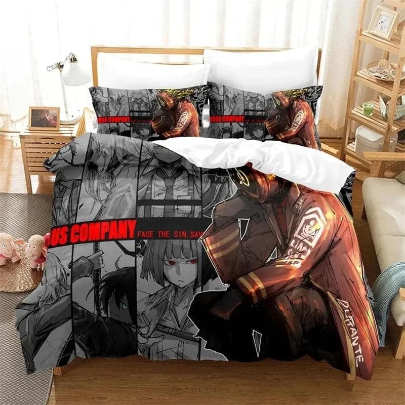 Anime Game Limbus Company Bedding Sets exquisite bed supplies set duvet cover bed comforter set luxury birthday gift 70x133cm 2pcs