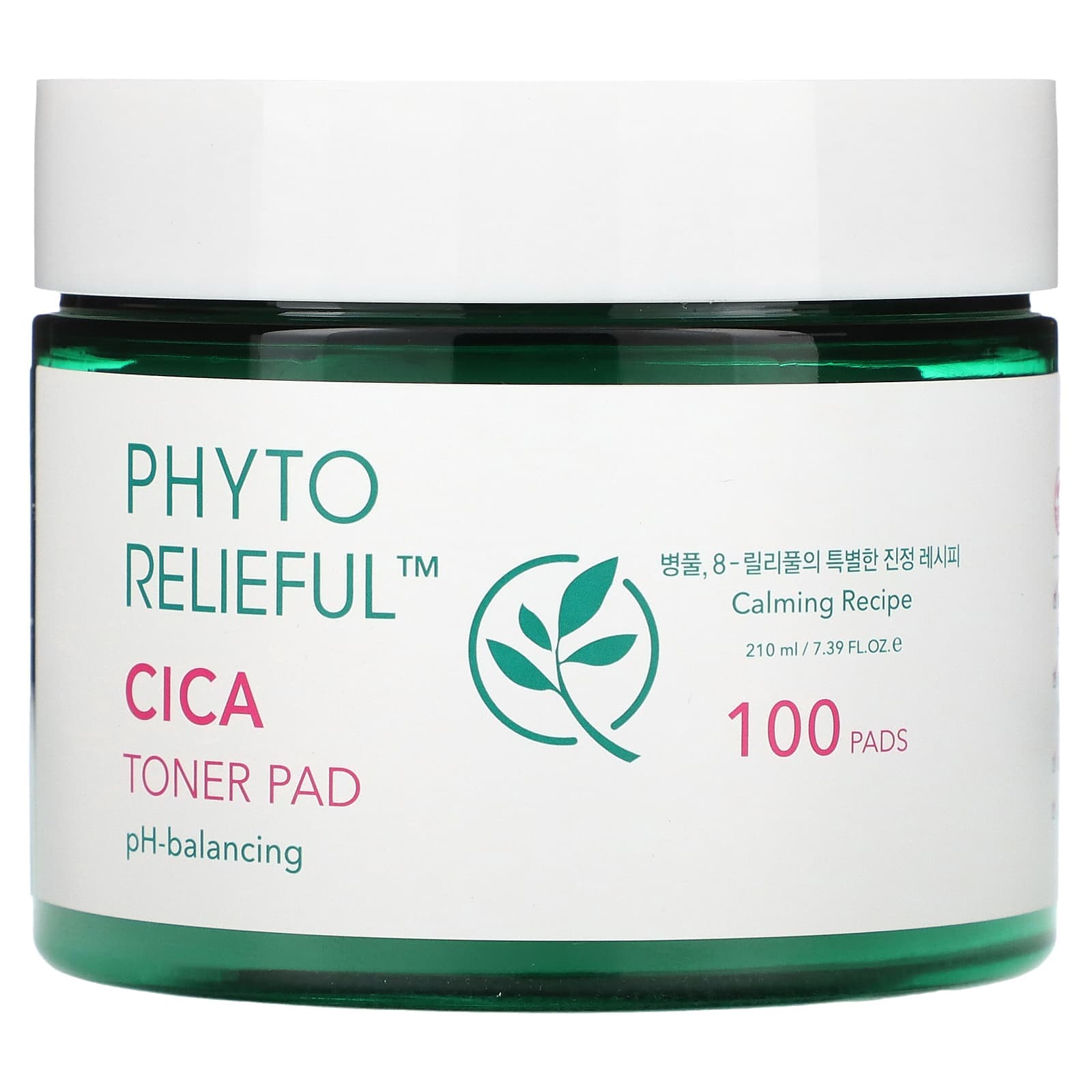 Thank You Farmer, Phyto Relieful, Cica Toner Pads, 100 sheets, 7.39 fl oz (210 ml)