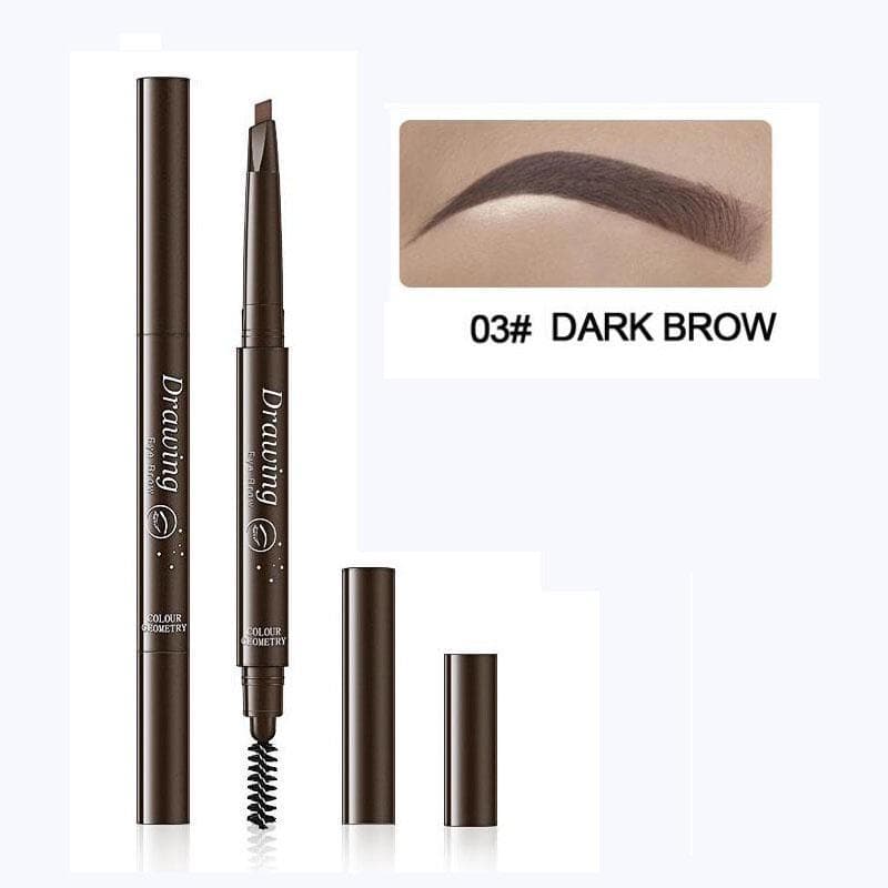 Eyebrow Pencil Makeup Tint Natural Long Lasting Paint Tattoo Eyebrow Waterproof Black Brown dark brown