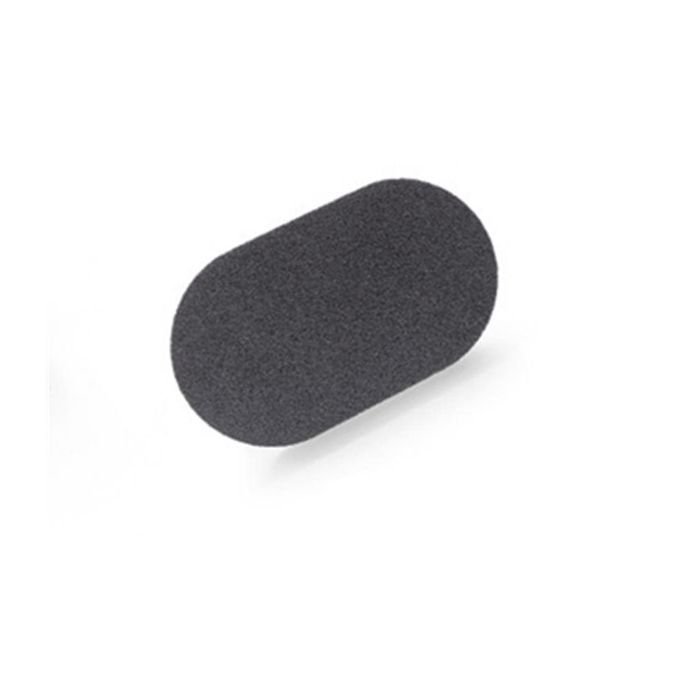 Emery Sponge Clean Brush Eraser Handle Grip for Kitchen Pot Bowl Washing Tool(Black) black