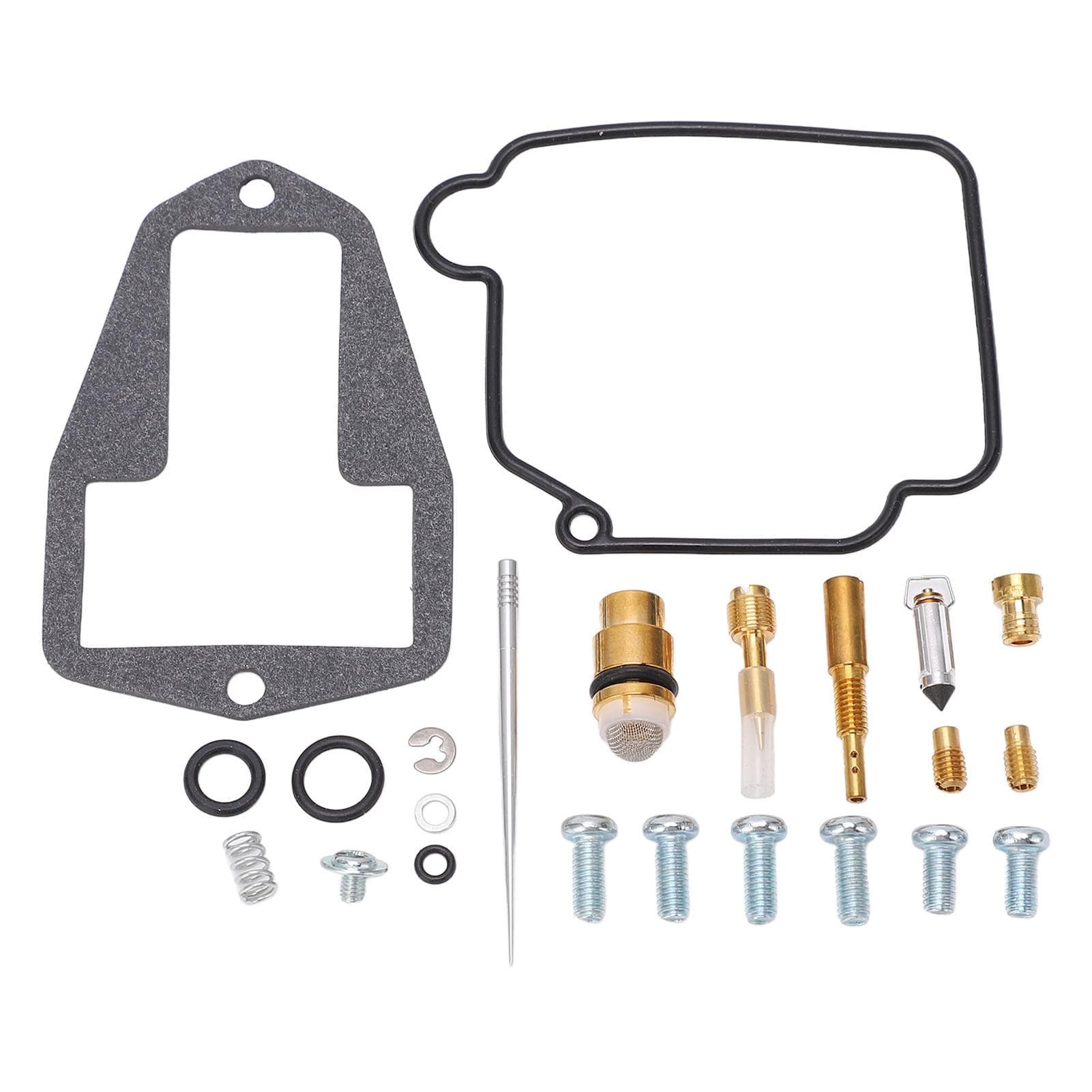 23 Pcs Carburetor Repair Kit Motorcycle Carb Rebuild Set Replacement for Suzuki DRZ250 2001?2007