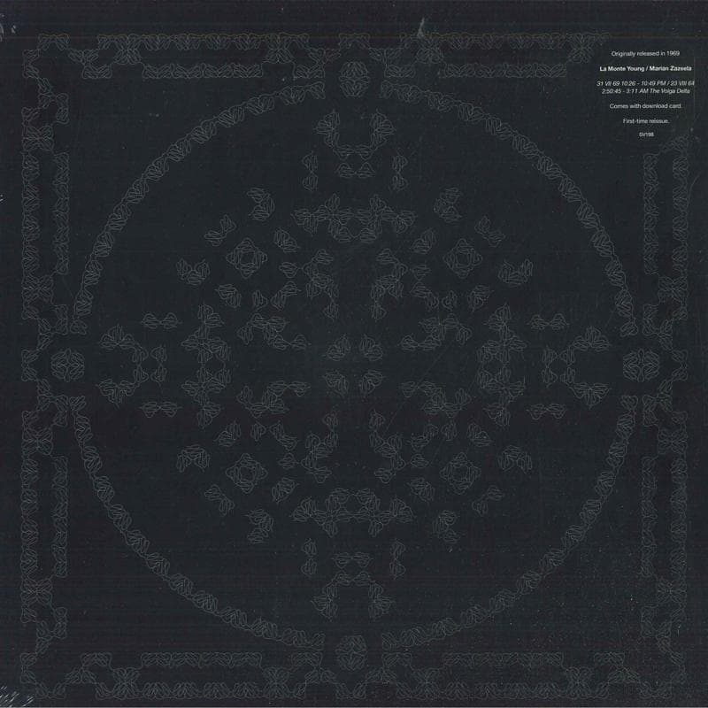 LP Record LA MONTE YOUNG / MARIAN ZAZEELA - 31 VII 69 10:26 - 10:49 PM / 23 VII SV198 Superior Viaduc 2023 US Dance & Electronica