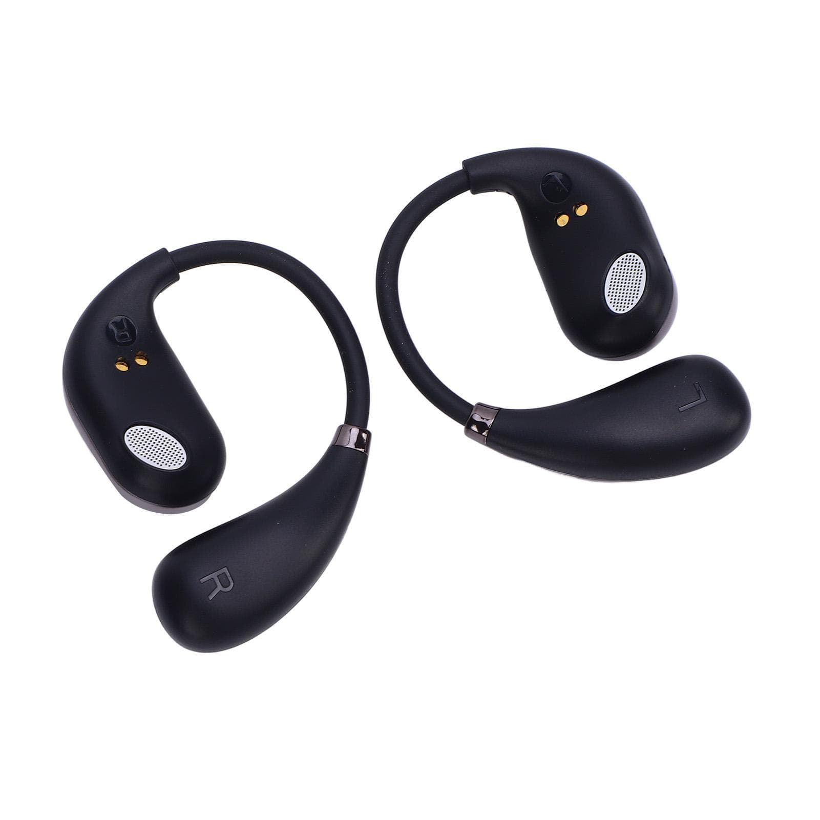 Language Translator Earbuds 5.4 2 Way Real Time 144 Languages Translation Device for Business black
