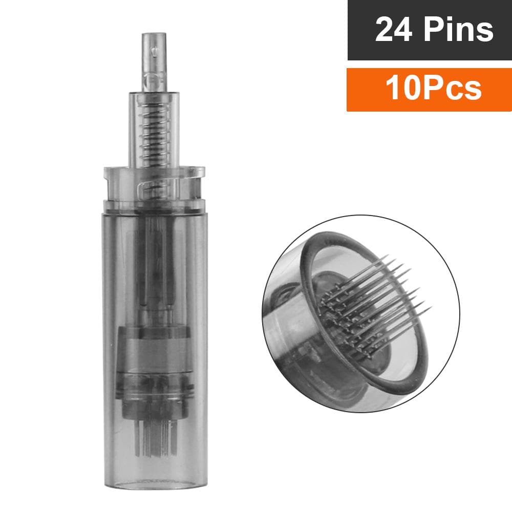 Dr.Pen A7 Replaceable Needles Cartridges Tip Disposable MTS Microneedling Needles Derma Roller Replace Needles 10PCS/Pack 10-Pack