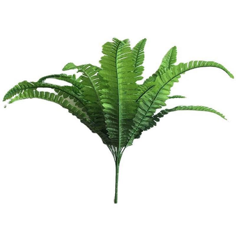 2Pcs 18 Heads Artificial Persian Leaves Artificial Shrubs Leaves Simulation Greenery Bushes for