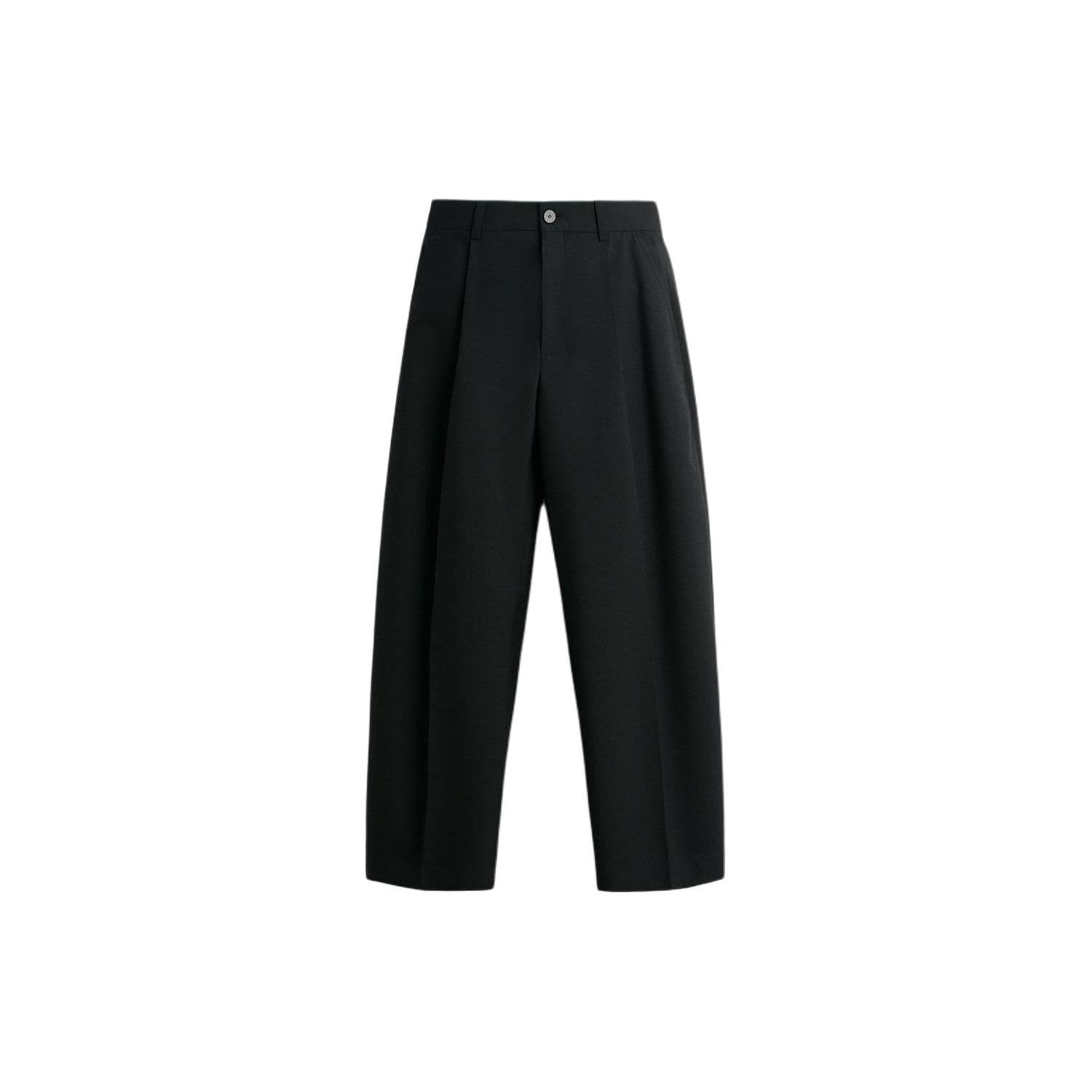 Zara X Studio Nicholson Collaboration Solid Color Mid-Rise Straight Leg Suit Pants Women pants Black 2003828-800 S