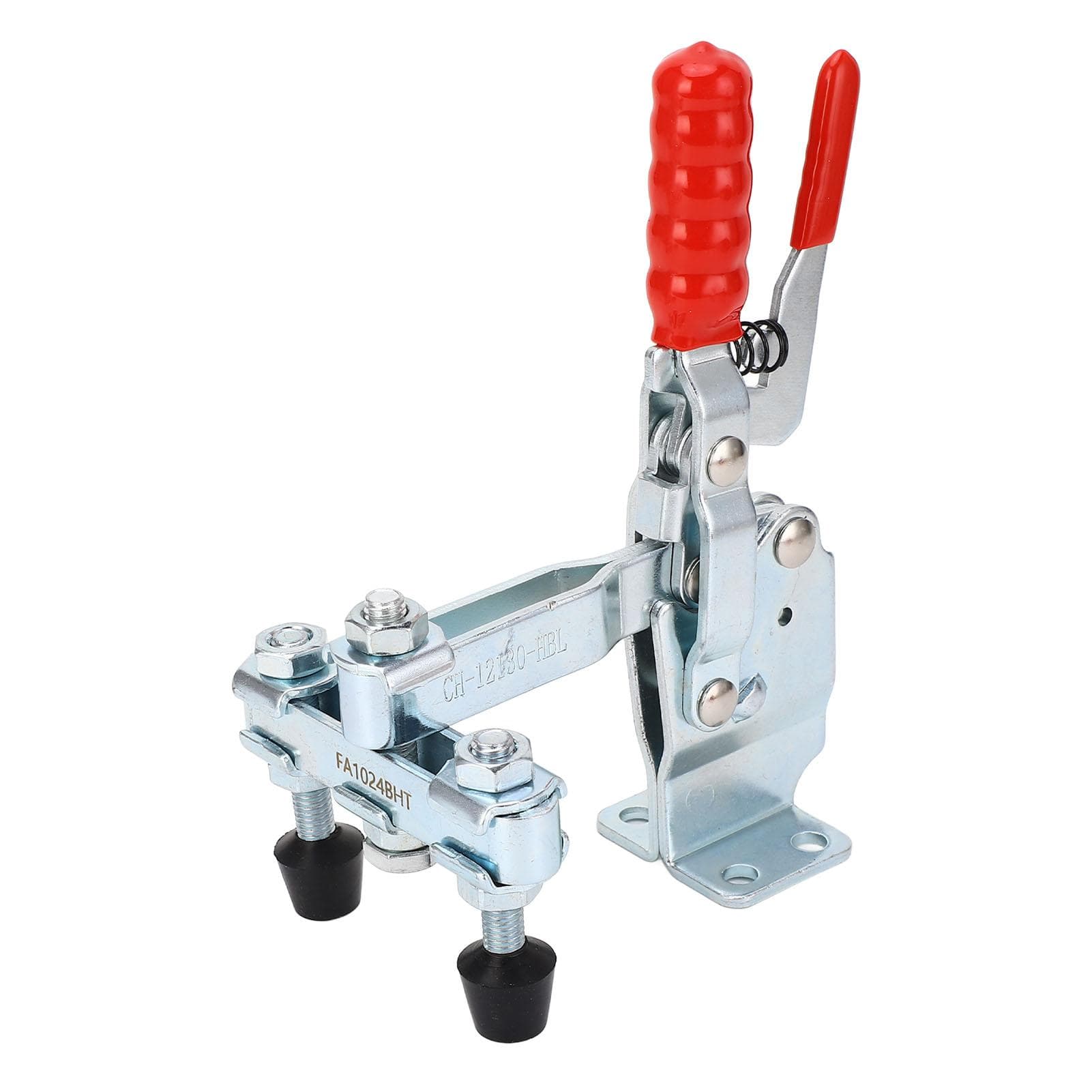Quick Release Vertical Clamp Dual Head Dual Handle 227kg Clamping Force Vertical Toggle Clamp for