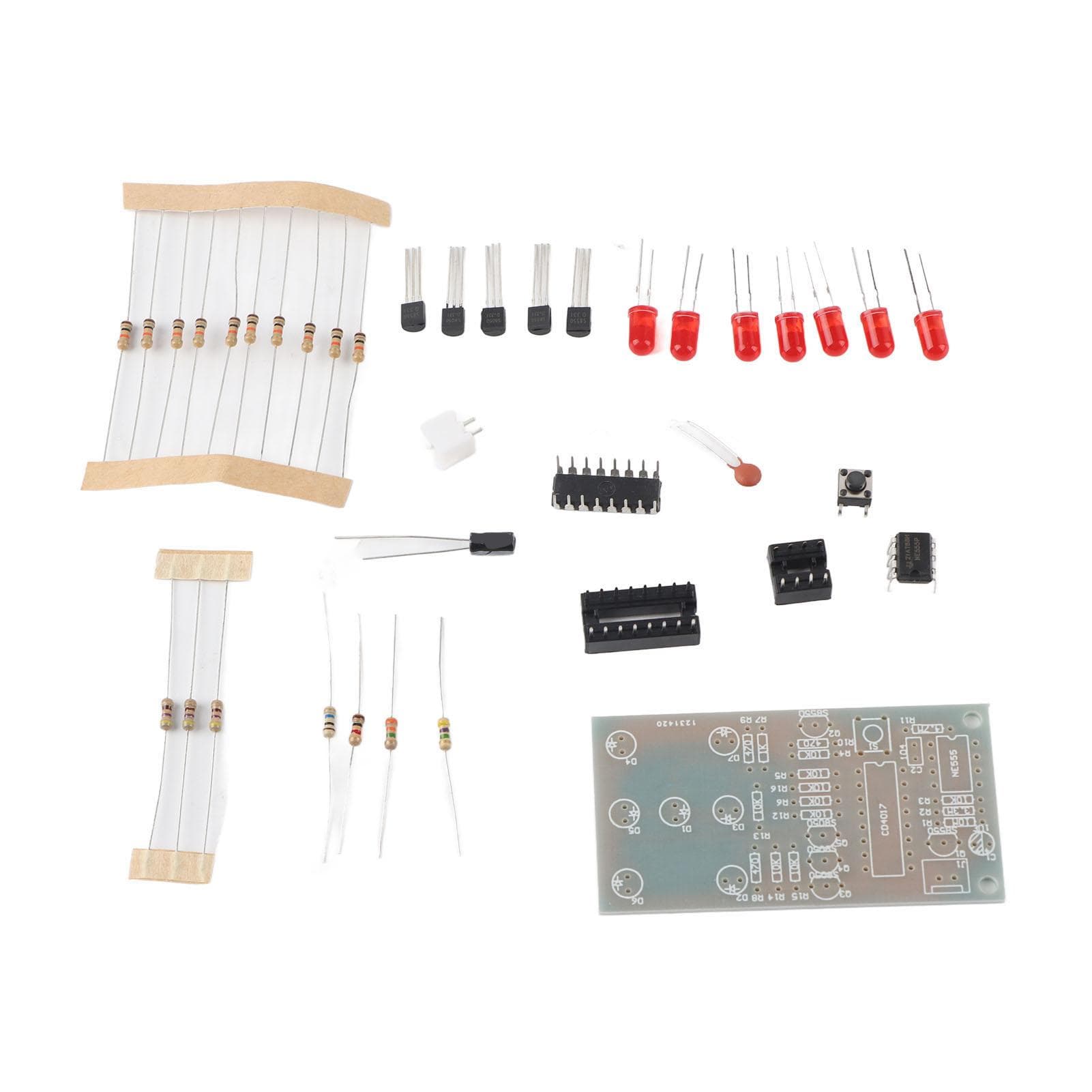 4.5~5V Electronic Dice Kit DIY LED Dice Kit for Fun Electronic Production Set