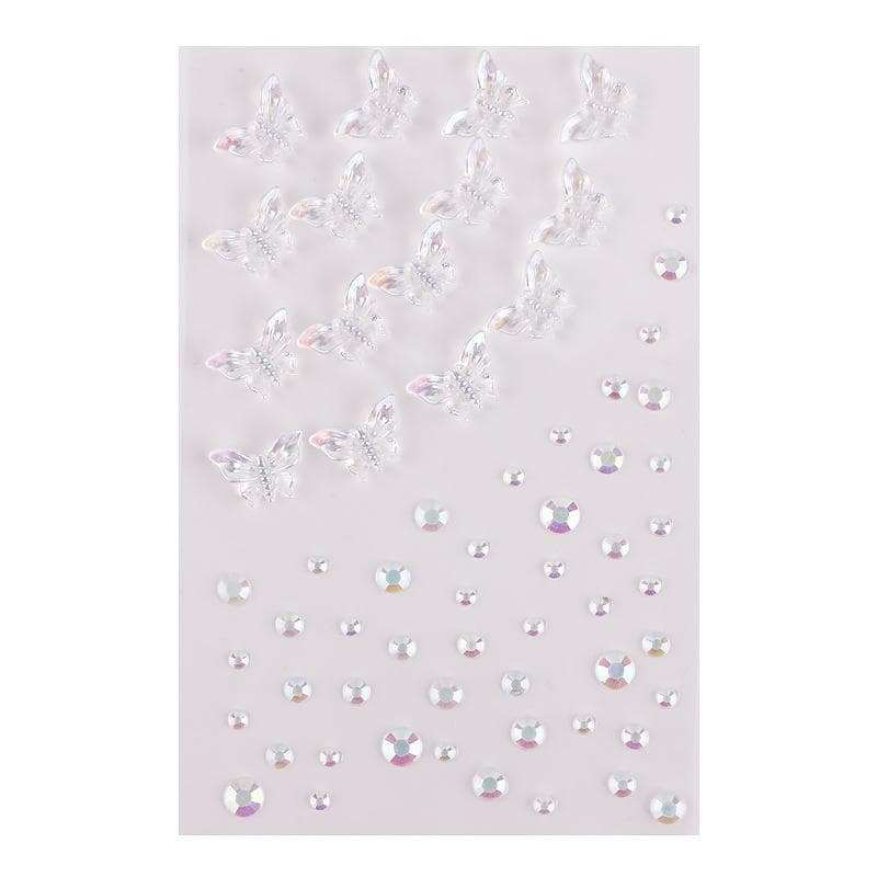 Makeup Diamond Eyes Face Festival DIY Body Crystal Gems Tattoo Adhesive Rhinestone Nail Art Decoration Acrylic Eyeshadow Sticker