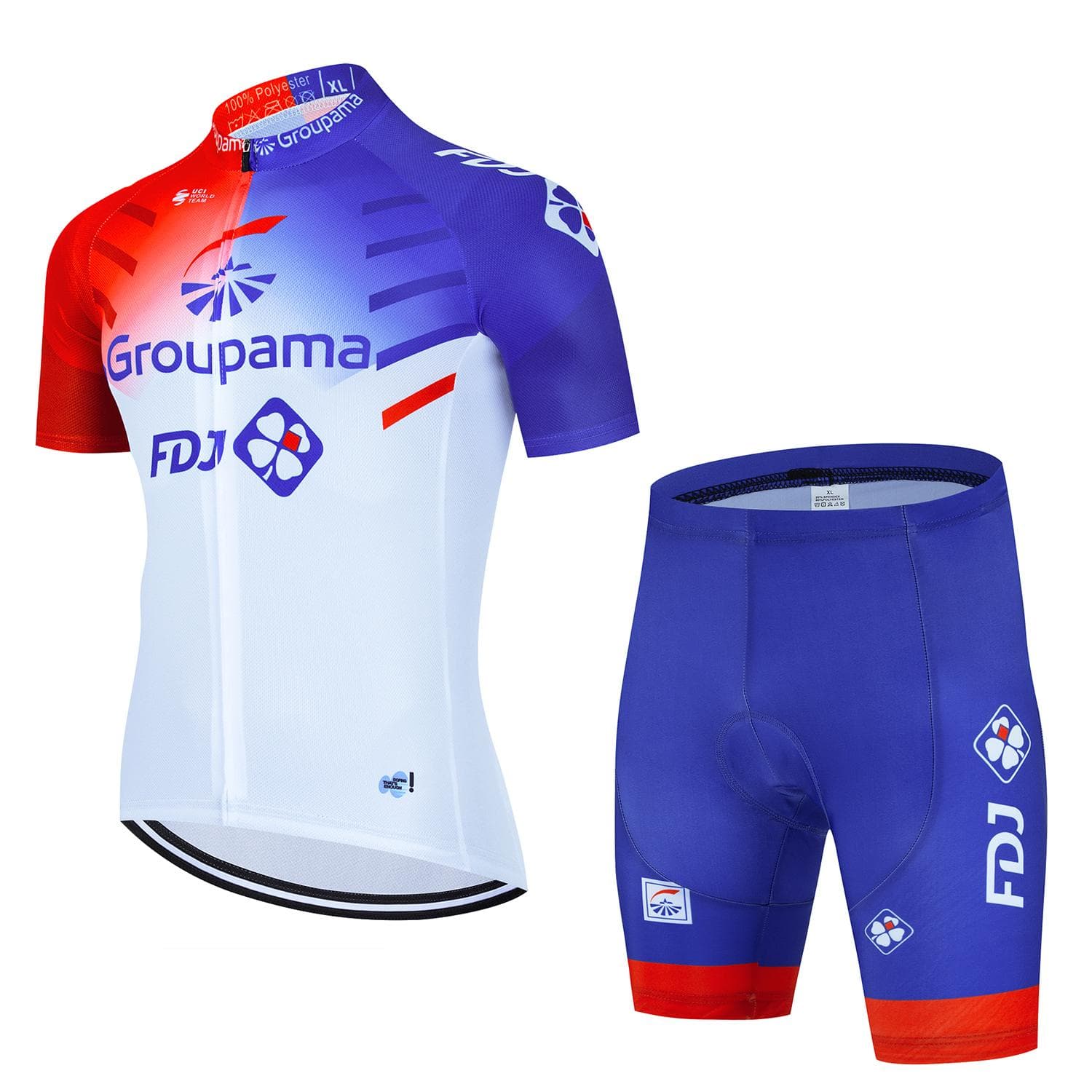 2025 Pro Cycling Jersey Set Men's Cycling Clothing Road Bike Shirts Suit Bicycle Bib Shorts MTB Wear Maillot Culotte M