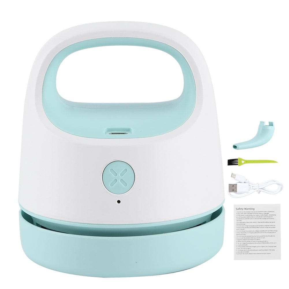 Hand‑Held Portable USB Rechargeable Desktop Vacuum Cleaner Home Car Table Cleaning Tool