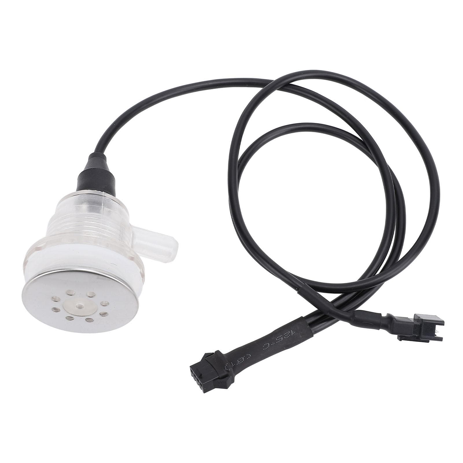 Bathtub 9 Hole Air Nozzle with RGB Light 12V 40mm PVC Air Bubble Jet Nozzle Replacement Spa Bath