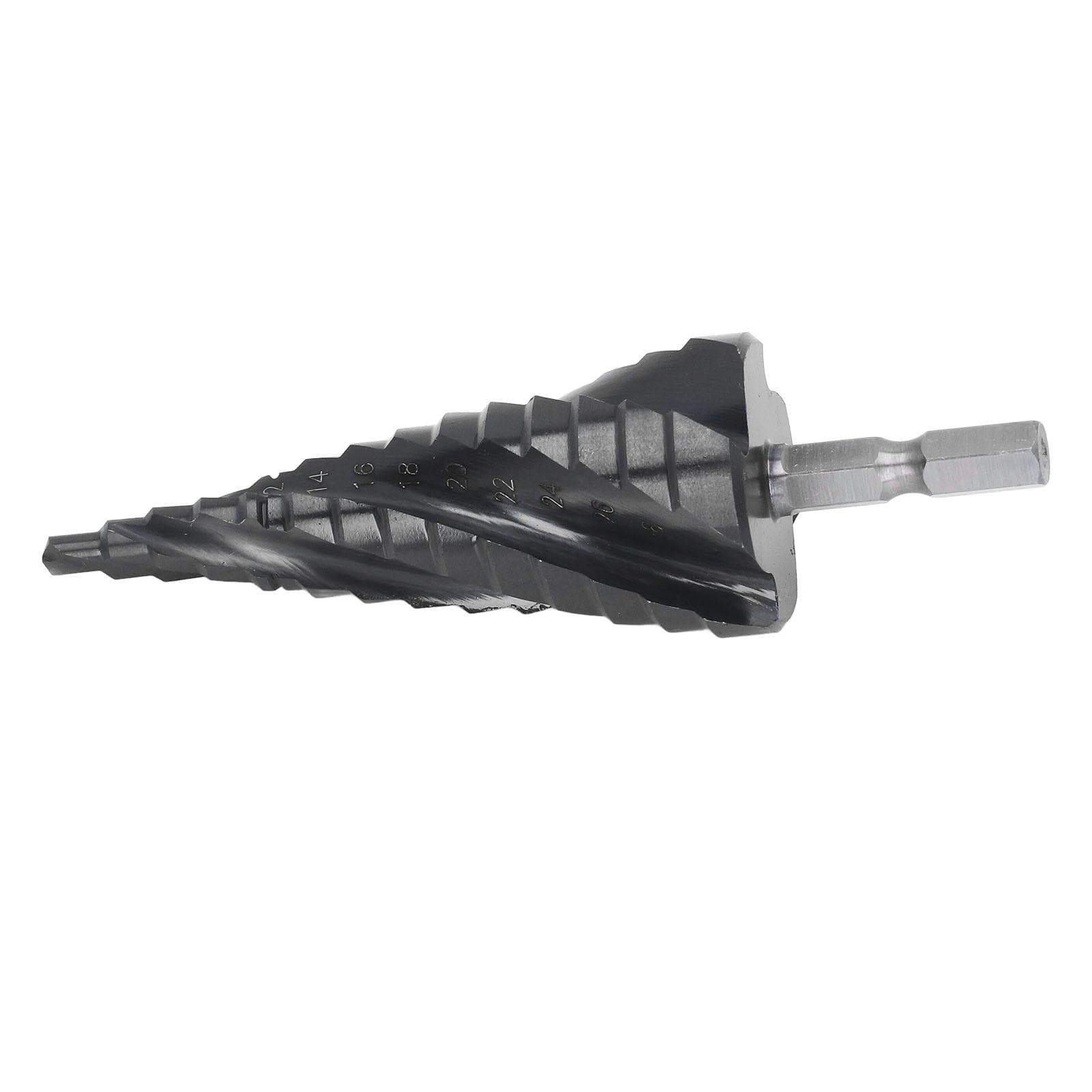14 Step Drill 89HRC Surface Hardness High Speed Drill Bit for Stainless Steel Metal Hole Drilling
