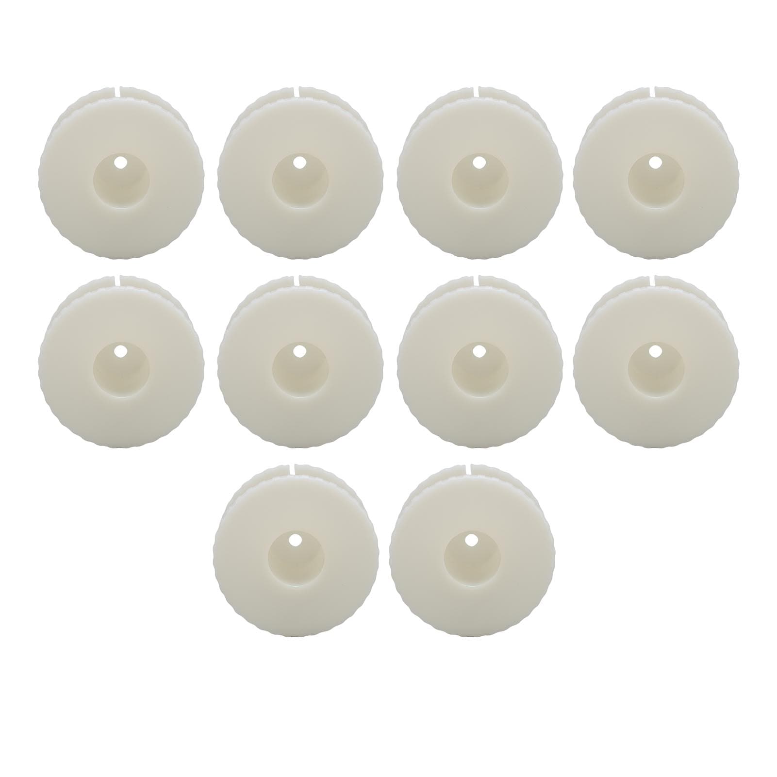10 Pcs Speaker Inductor Coil Frame Plastic Round Bobbin Speaker Crossover Wire Coil Empty Spools