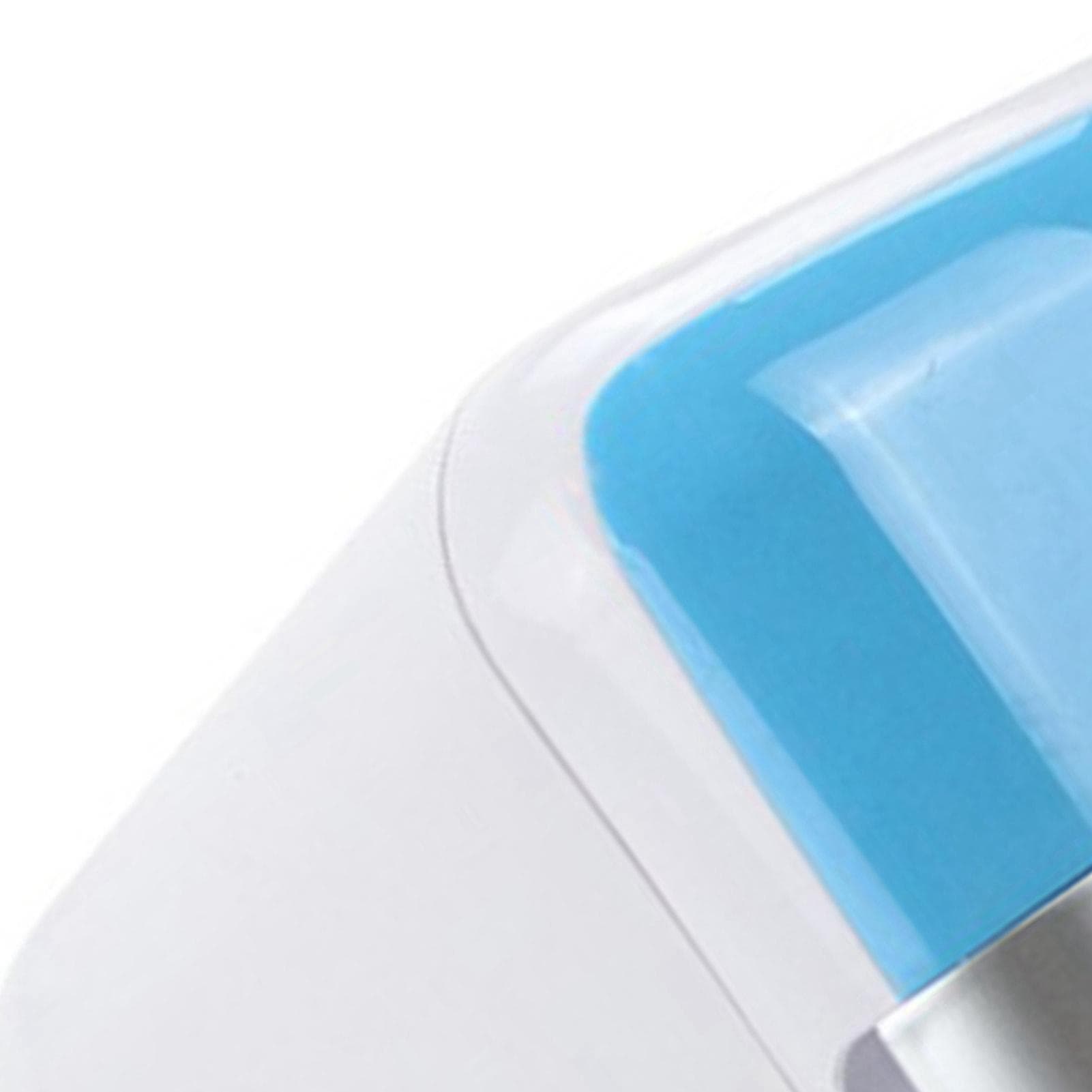 Small Car Refrigerator 4L Portable 2 Layers 48W Power Outdoor Car Cooler for Camping Blue blue