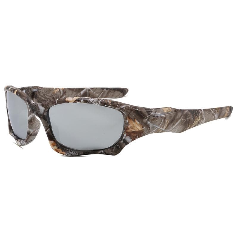 Men's Polarized Tactical Windproof Sunglasses - Military Green, Sports Style Polarized