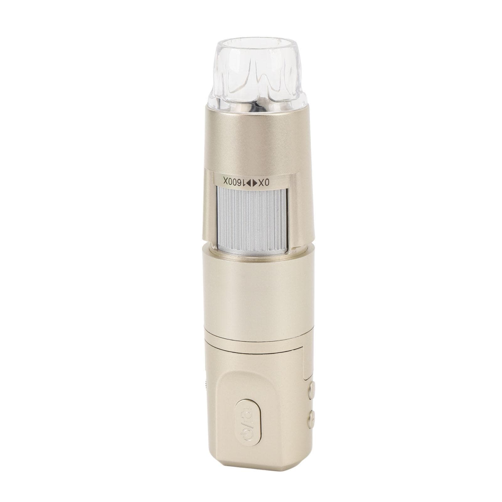 Wireless Digital Microscope with 8 Dimmable LED Lights 0 to 1600X 1080P Wireless USB Handheld