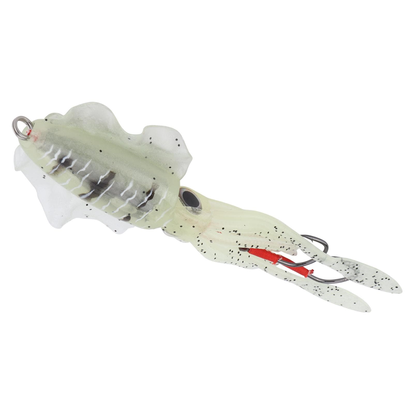 Squid Fishing Lure for Sea Fishing Simulation Iron Hook Octopus Lure Simulation Bait(Nightluminous )