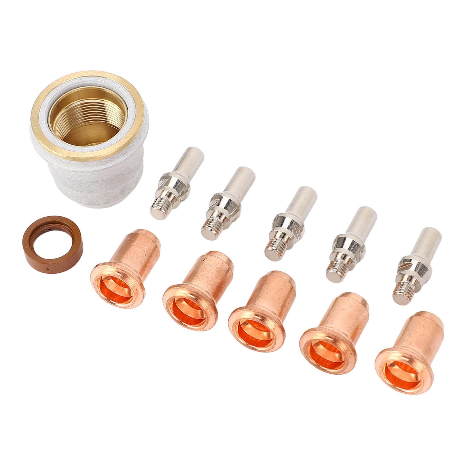 12 Pcs Set 52582 Electrode 51313 P1.0 Nozzle 60432 Shield Cap 60028 Swirl Ring for PT 60 IPT 60 IPT