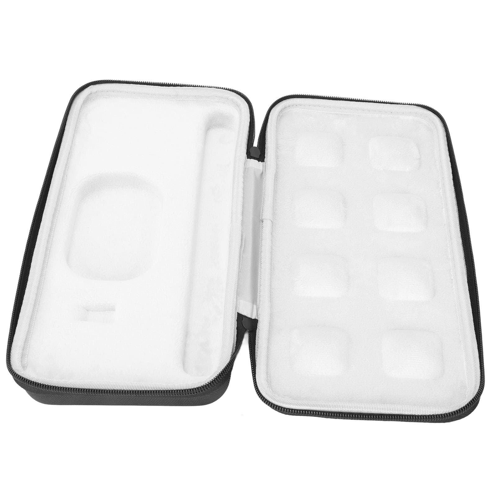 Keyboard Case Black Gray Wireless Luminous Keyboard EVA Waterproof Portable Travel Storage Box for