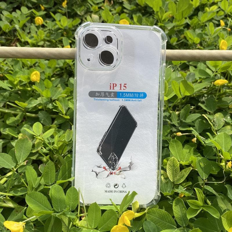 Applicable To IPhone14Promax Transparent Tpu Anti-fall Phone Case 13/12/11/14Plus Ultra-thin Space Case IP 15Plus