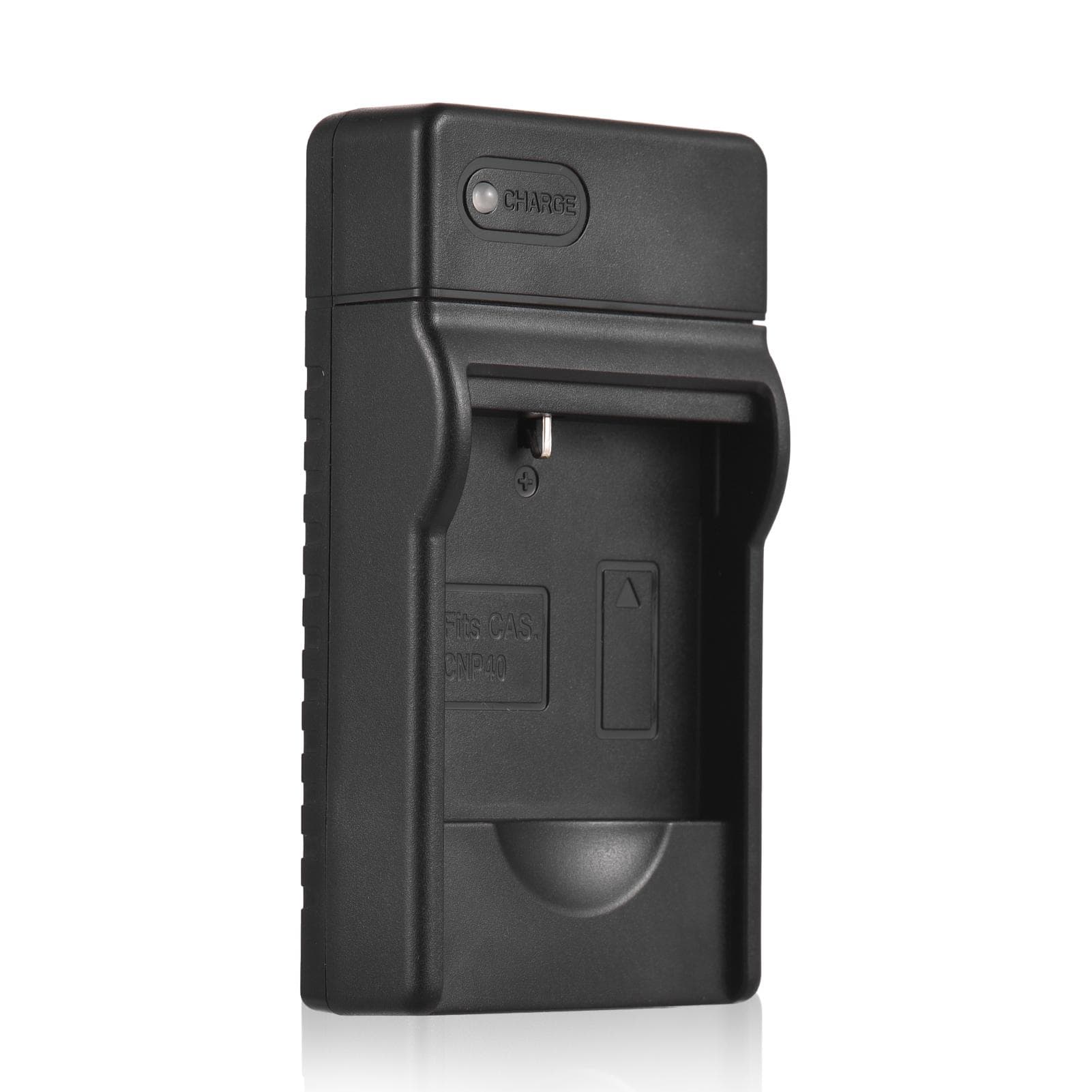 NP-40 Battery Charger with LED Indicator Type-C Port & USB Cable Replacement for Casio black