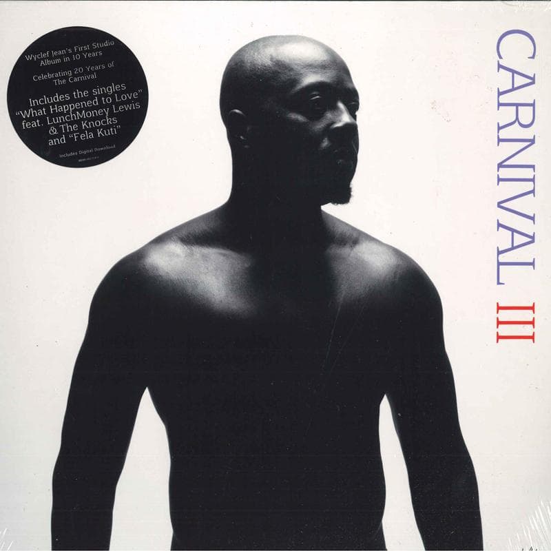 LP Record WYCLEF JEAN - Carnival III:The Fall And Rise Of A 889854623517 Heads Music, Le 2017 US Rap & Hip-Hop/R&B
