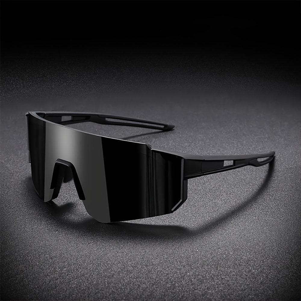 Mens Oversized Cycling Sunglasses Windproof Bicycle Goggles UV Protection Road Bike Riding Glasses