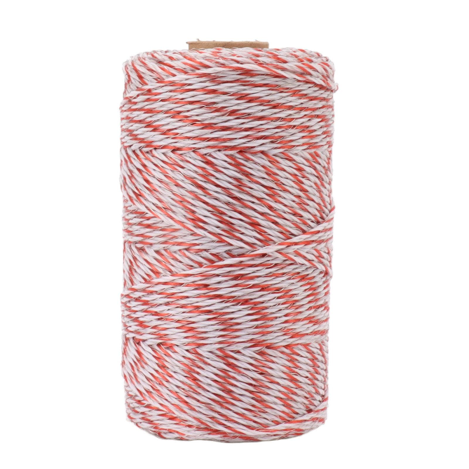Electric Fence Polywire Rope Strong Conductivity Corrosion Resistance Stainless Steel Fence Wire