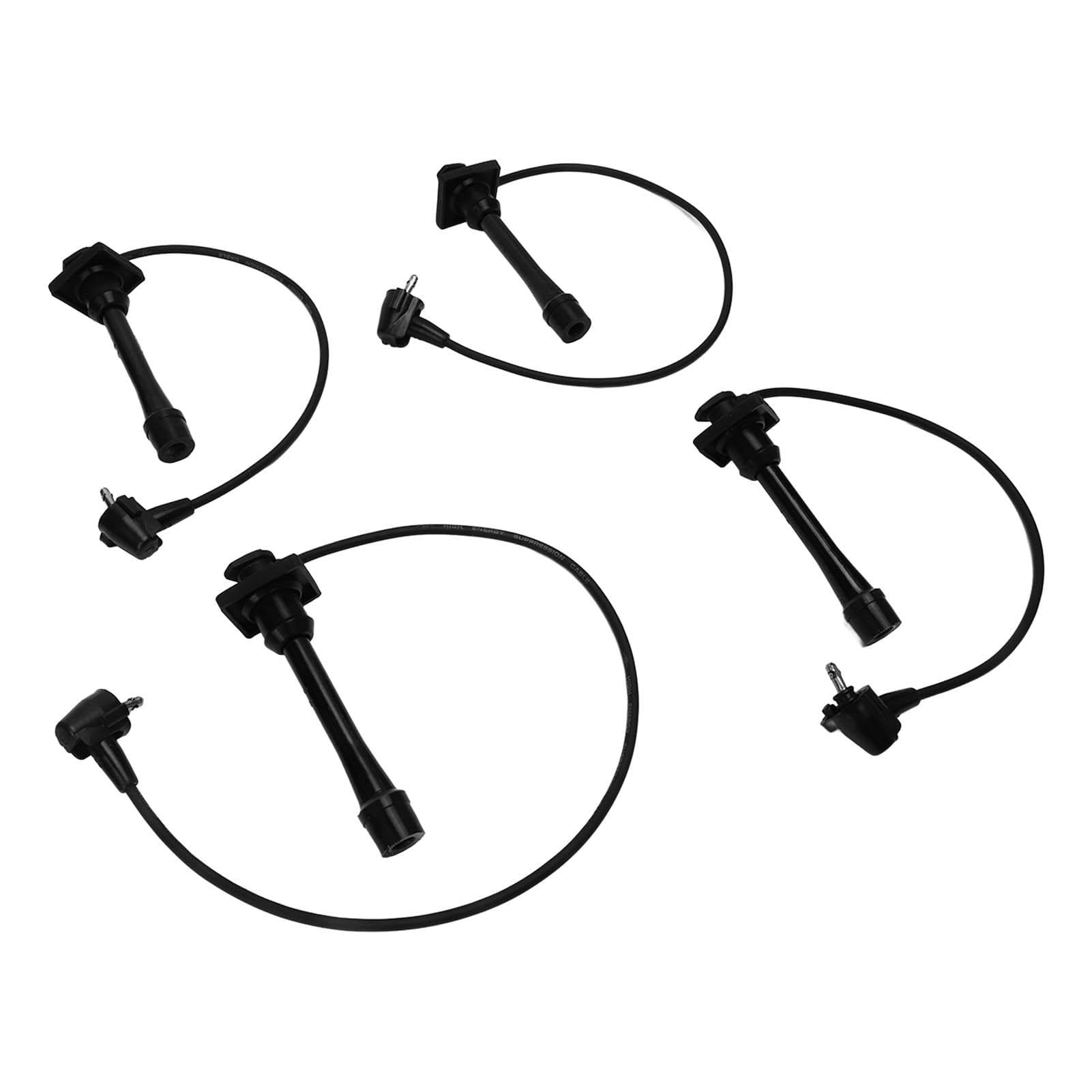 Spark Plug Wire with Silicone Sleeves 9091922327 Replacement for Corolla 1.8L 1762CC L4 GAS DOHC