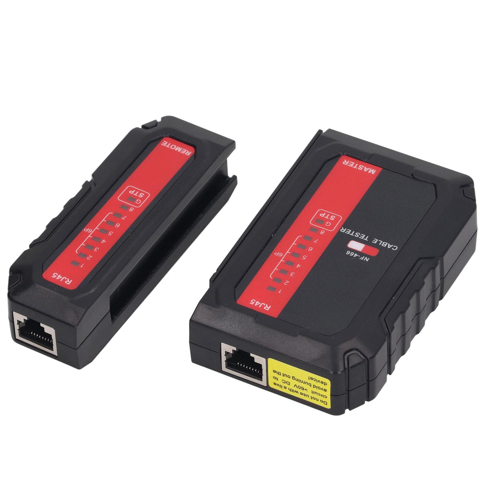 NOYAFA Ethernet Wire Tester Automatic Low Power Consumption POE Burning Protection Shielded Cable