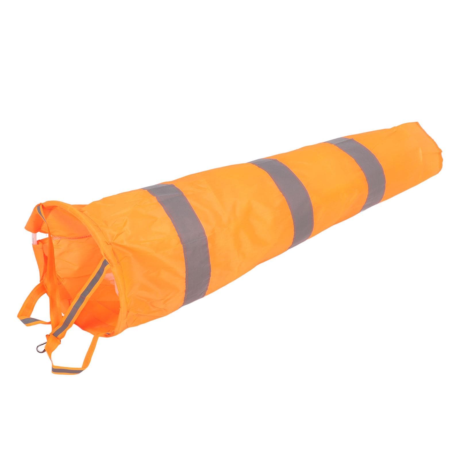 Windsock Wind Direction Measurement Sock Bag Orange Polyester 80cm for Outdoor Airport Reflective