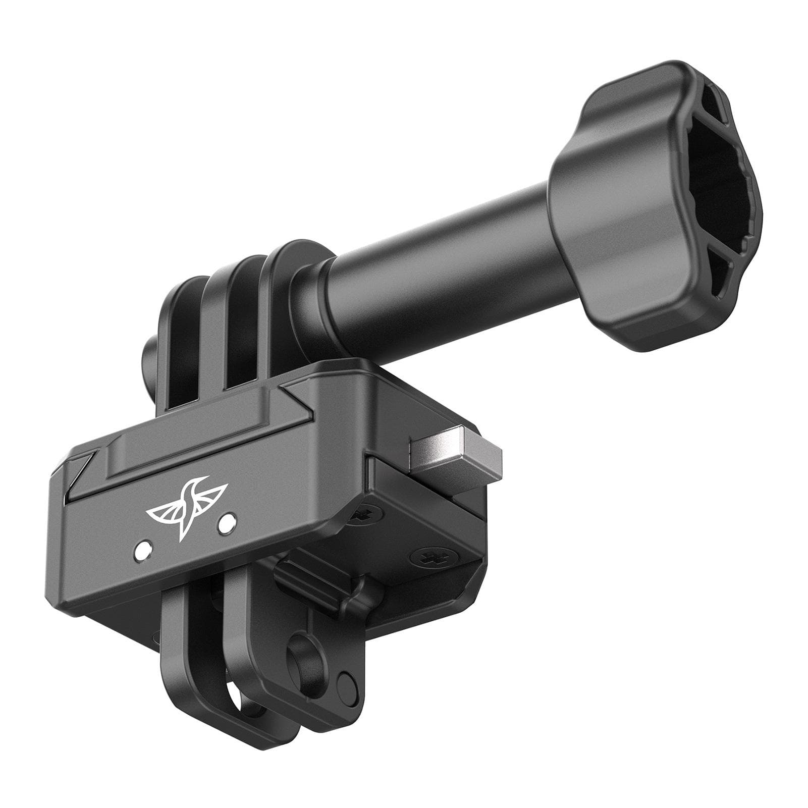 Aluminum Quick Release Mount Base 2KG Payload for Action Camera with Universal 1/4 Interface black