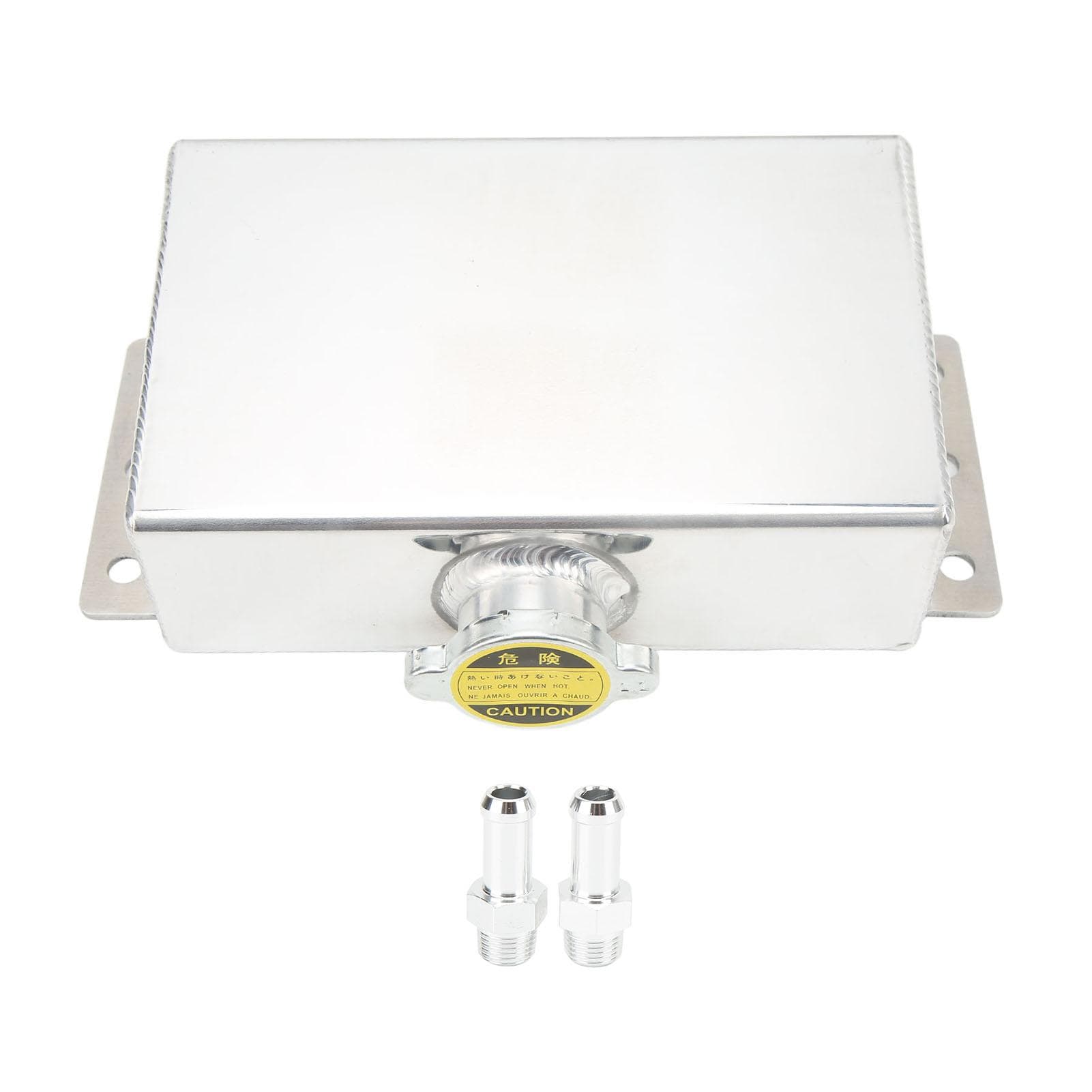 Coolant Overflow Tank 1L Aluminum Alloy Universal Expansion Reservoir Tank for Car Refitting
