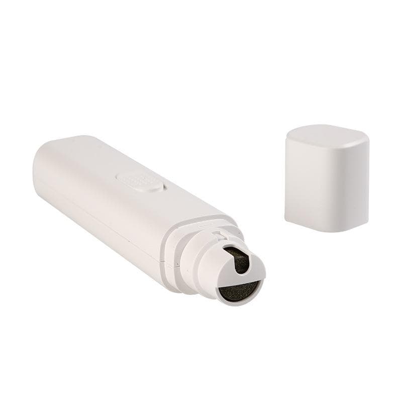 Pet Nail Grinder for Cats and Dogs Professional 50dB USB Fast Charging 3 Hours Working Time white