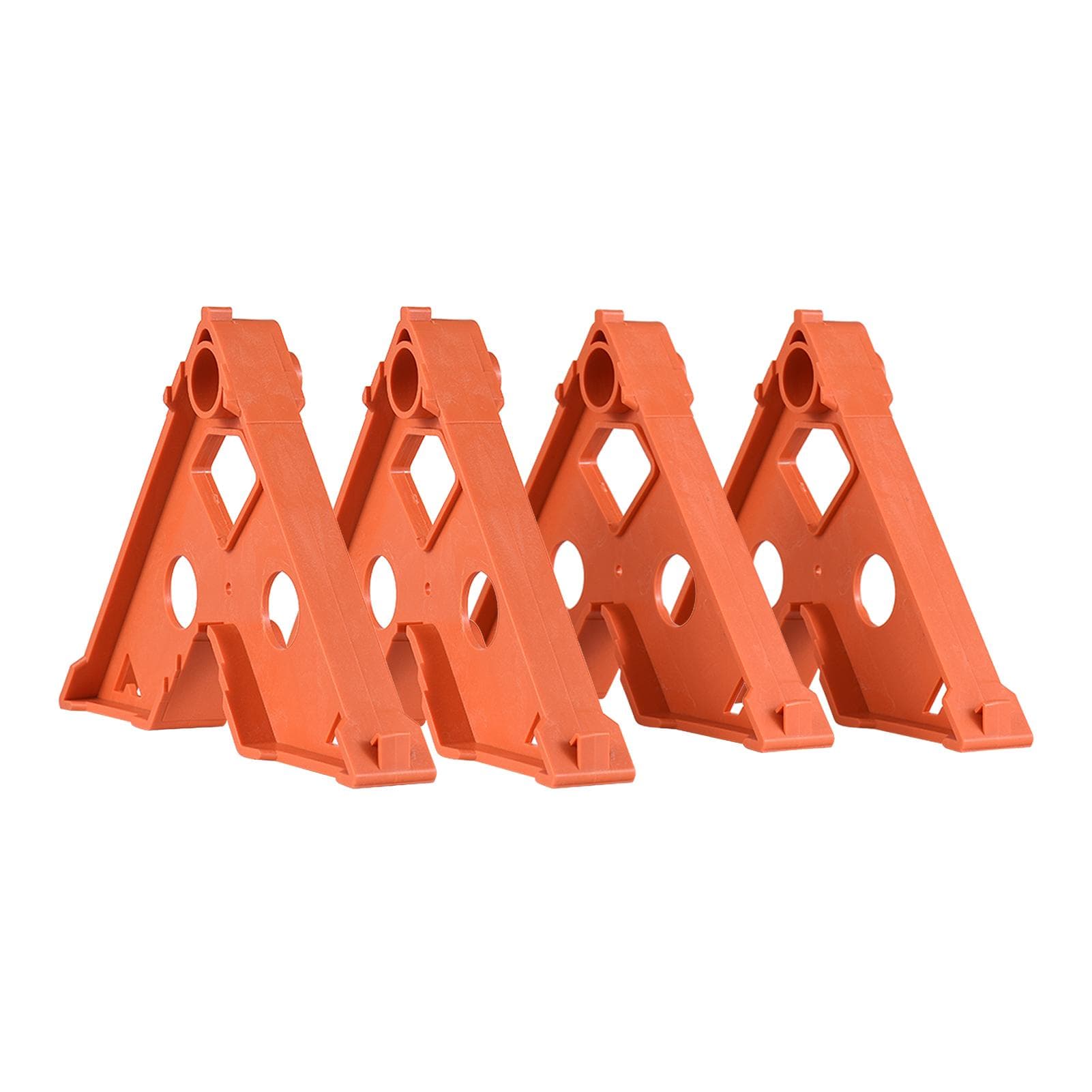 4 PCS Stackable Paint Rack Door Spray Painting Stand Interior Exterior Doors Trim Kitchen Cabinet 4 PCS orange