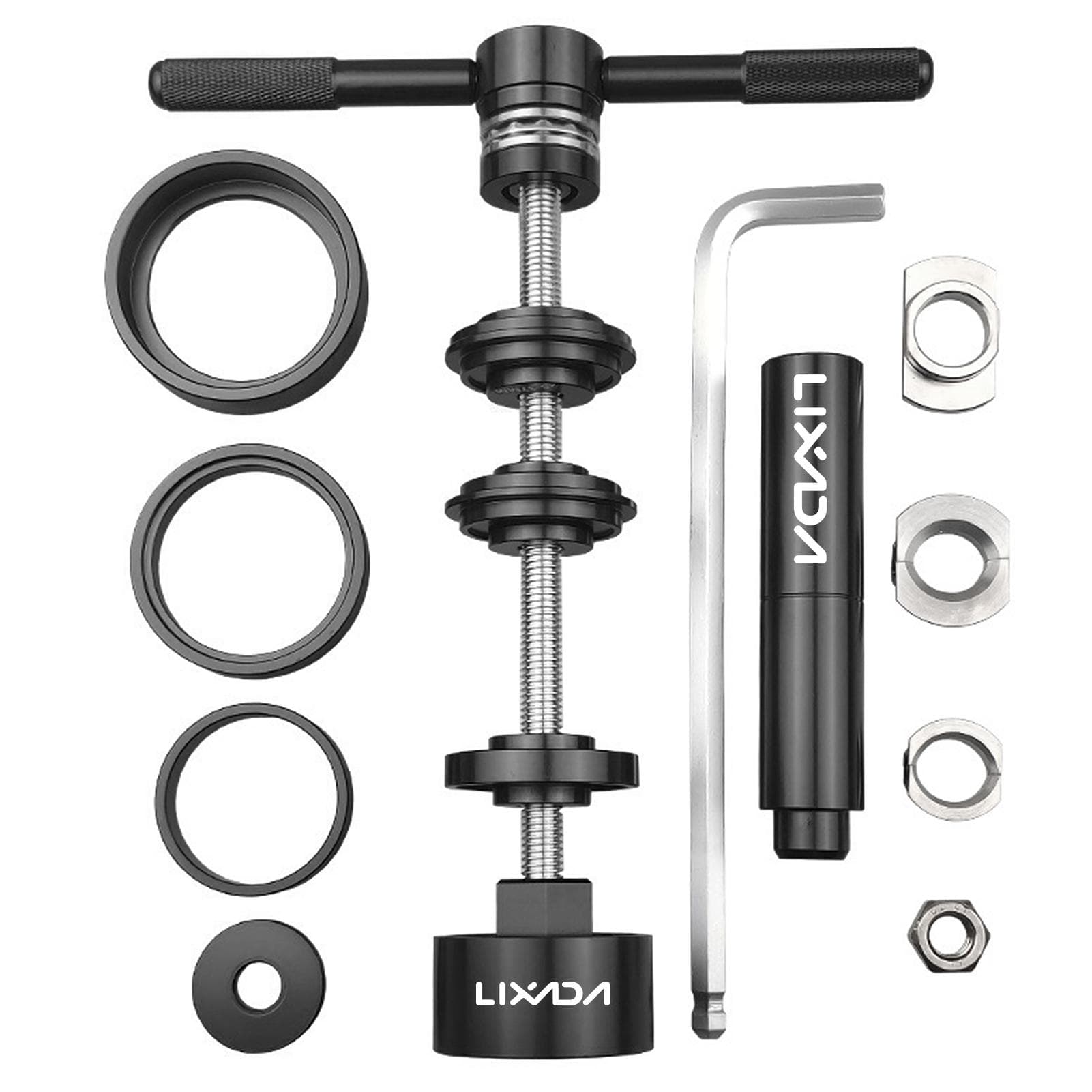Bottom Bracket Tool Bicycle Bottom Bracket Install and Removal Tool Kit Professional Bike Bottom black