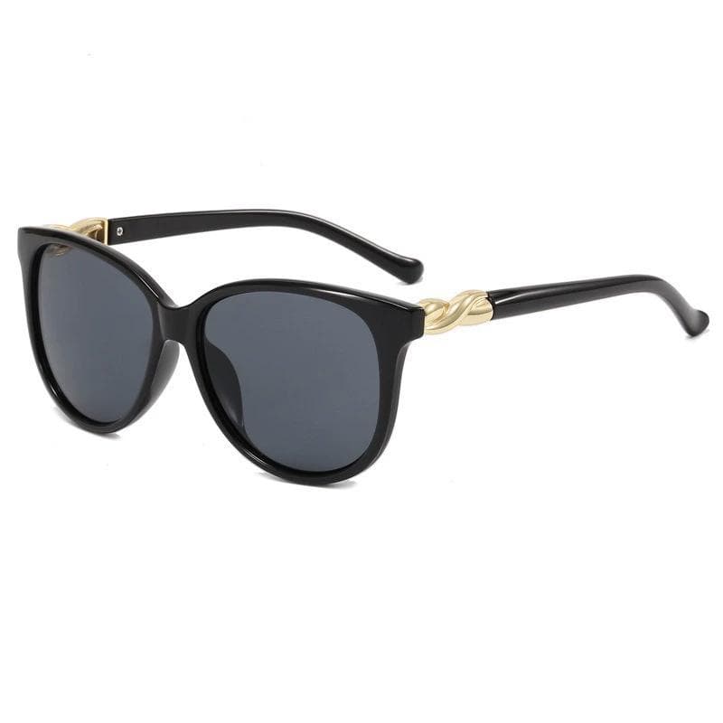 New Vintage Round Frame Sunglasses Women Cat Eye UV400 Sunproof Eyewear Fashion Outdoor Ultraviolet-proof
