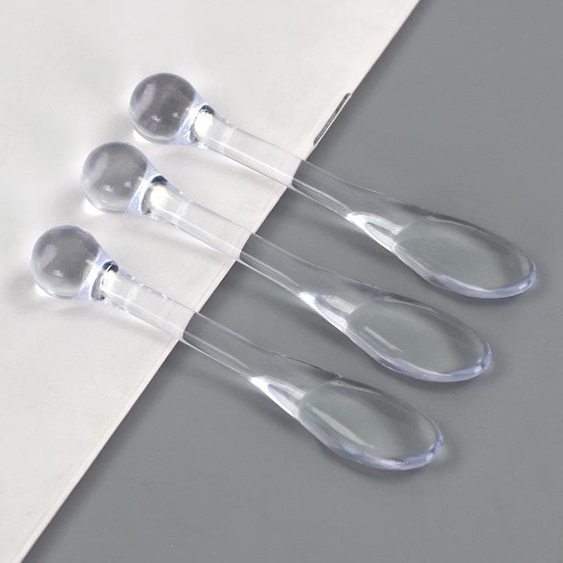 3pcs Makeup Spatula, Face Cream Mask Mixing Spoon DIY Beauty Tool Absorption Roller Cosmetic Accessories 3pcs