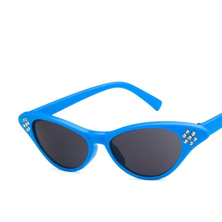 Vintage Cateye Sunglasses Women Retro Small Cat Eye Sun Glasses Designer Colorful Eyewear For Female Fashion Accessories