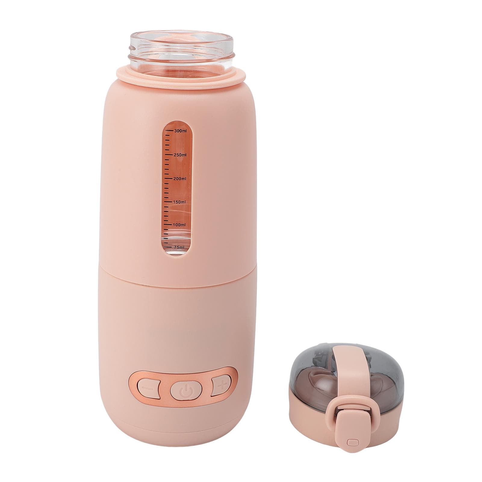 Portable Milk Warmer for Baby 300ml Stainless Steel 15000mah USB Cordless Fast Heating Electric