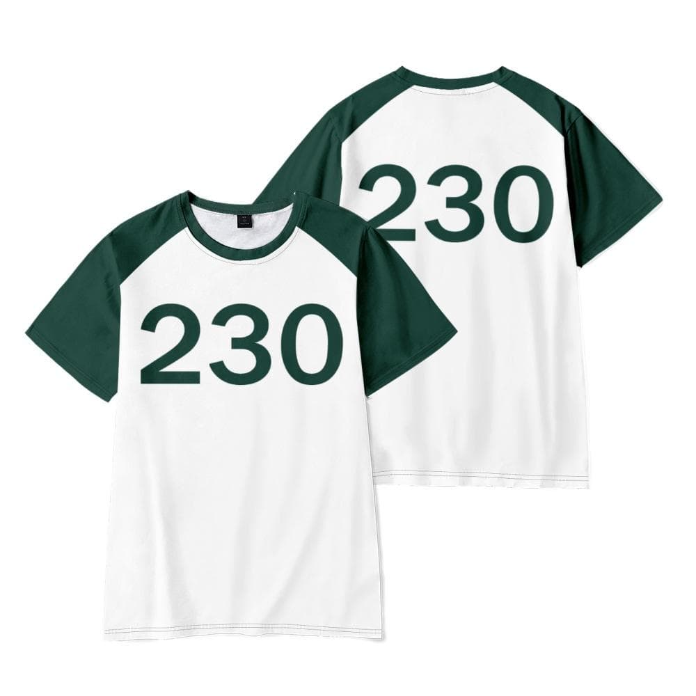 Squid Game Season 2 T Shirt for Women Men Summer Clothing Fitness O Neck Man T-shirt for Male Oversized New Men T-shirts Tops M