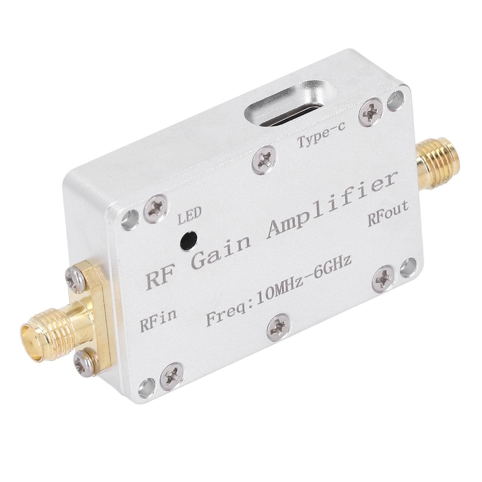 RF Gain Amplifier 10MHz6GHz 10dB Low Noise Professional Signal Receiving Module