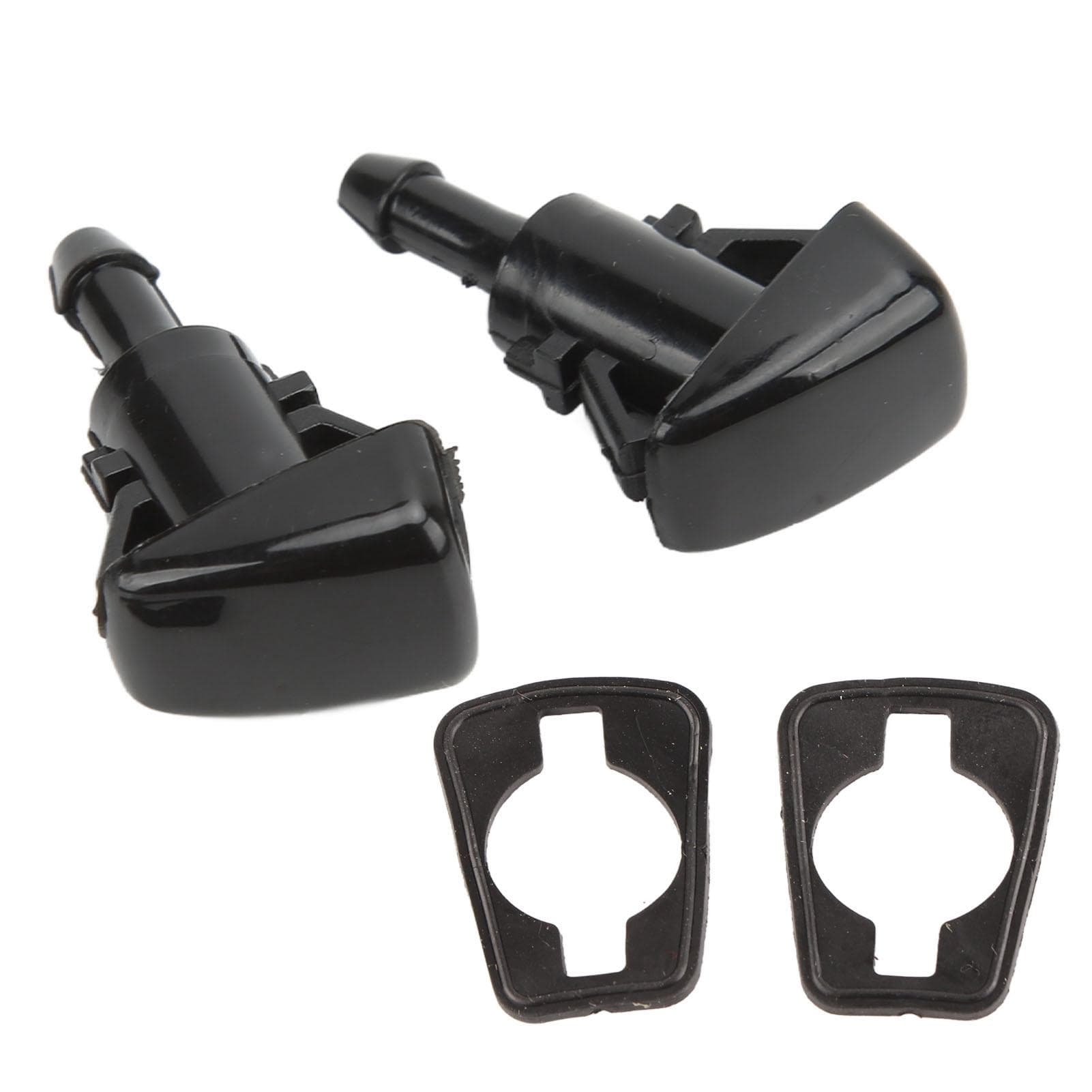 Pair Windshield Washer Nozzle Spray Jet 5113049AA Replacement for Dodge RAM 2009?2010