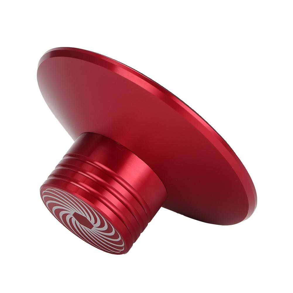 Vinyl Record o Disc Turntable Stabilizer Clamp Aluminum Weight Clamp Red red