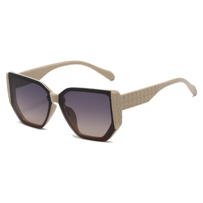 Retro Square Sunglasses UV400 Large Frame Vintage Classic Unisex Women Men Outdoor Driving Sun Glasses Fashion
