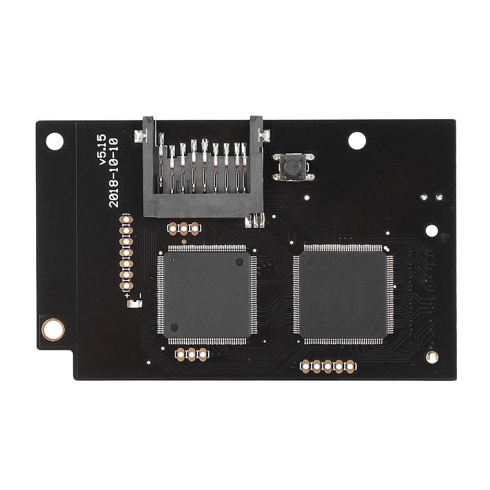 Game Machine Optical Drive Simulation Board Games Bright Black Gold Plate Built‑in 5.15