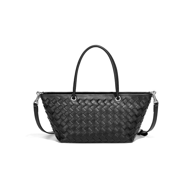 Fashionable Women's Bag, Hand-woven, Simple, High-end, Large-capacity Hand-held Bag, Shoulder Crossbody Tote Bag